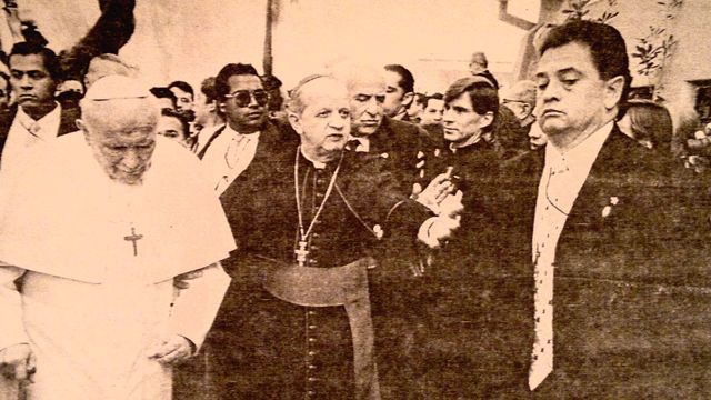 Andres Gutierrez Caro.Jefe de la seguridad del Papa Juan Pablo II . 1999 y 2003