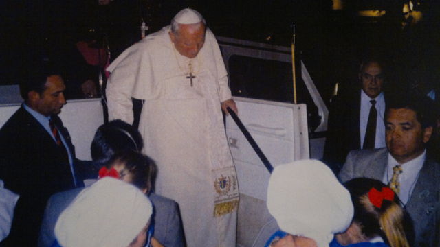 Andres Gutierrez Caro. Jefe de seguridad del Papa Juan Pablo II 1999 y 2003