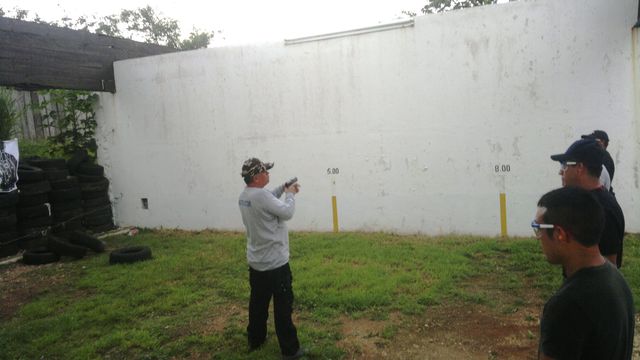Andres Gutierrez Caro. Curso Tiro arma corta.